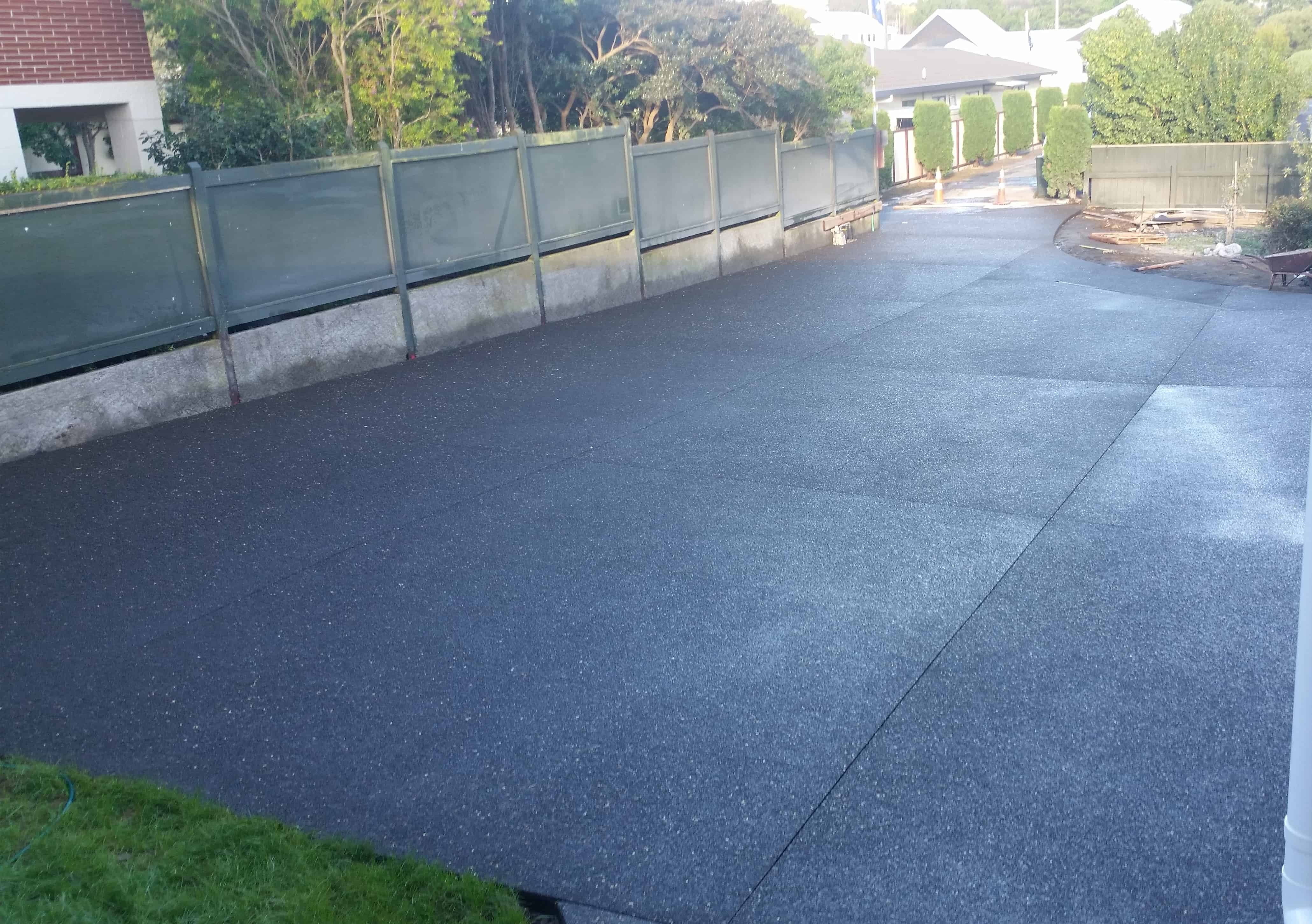 contact James Owen for exposed aggregate concrete patio Horowhenua District