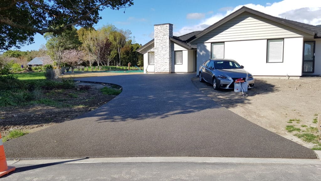 Exposed Driveway