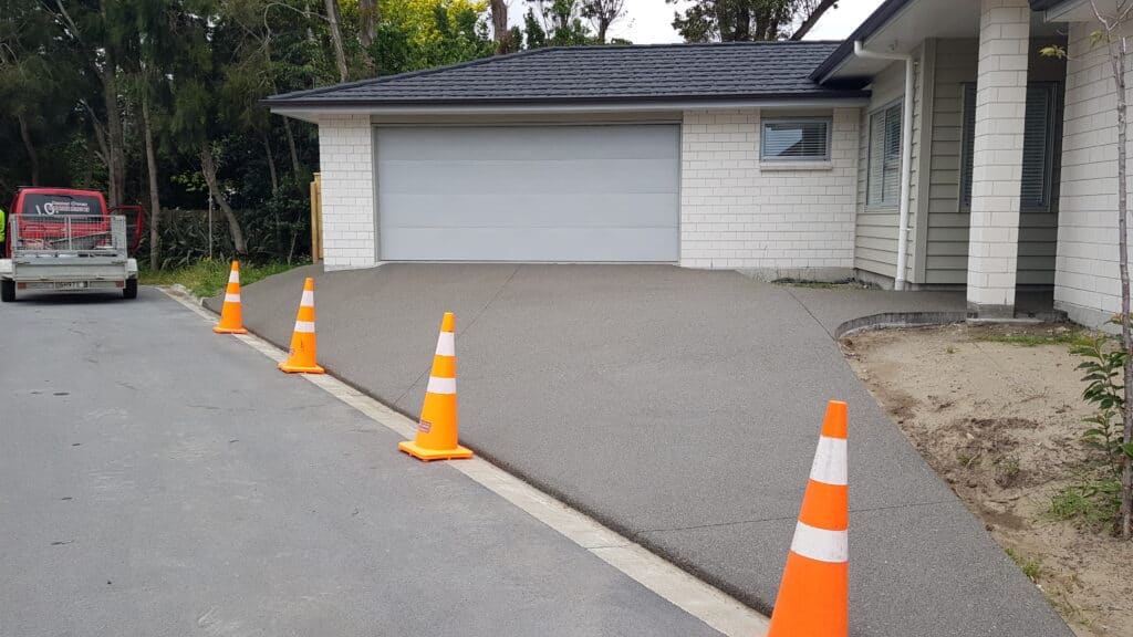 Exposed Driveway